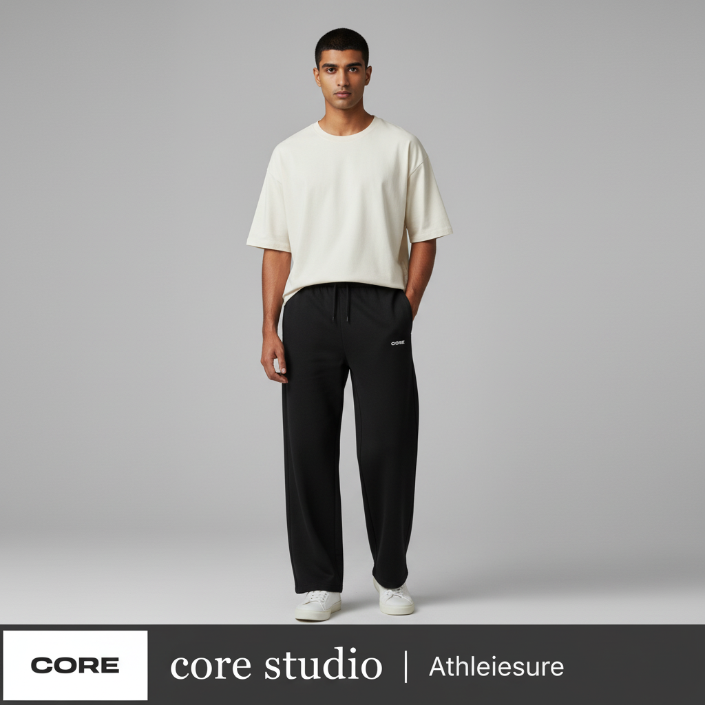 aesthetic black Unisex Sweatpants